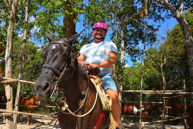 Horseback riding with ATV, zip lines and cenote, lunch and transfer - ATV circuit through the jungle: bumpy fun and strict safety rules