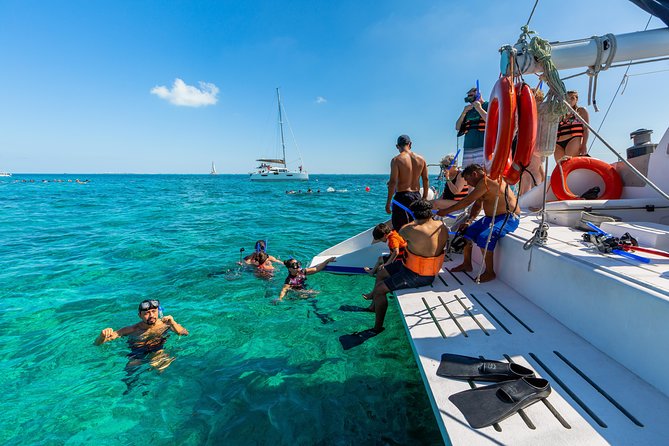 Isla Mujeres Catamaran, Open Bar & Optional Buffet and pick up - Isla Mujeres beach club time and island exploring, depending on your option