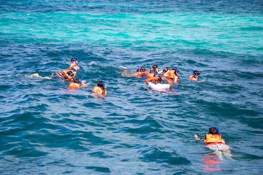 Isla Mujeres Catamaran, Snorkel & Buffet Lunch - Playa Norte free time: one hour for white sand and shallow swims