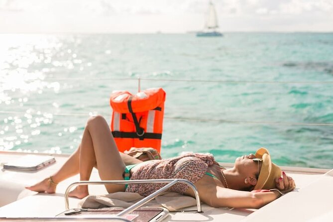 Isla Mujeres Catamaran Tour with Snorkel, Open bar and Transport - A Catamaran Day Between Cancun and Isla Mujeres