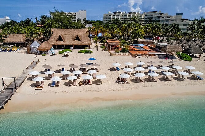 Isla Mujeres luxury catamaran with premium open bar and lunch - Snorkel and swim time: great when conditions cooperate