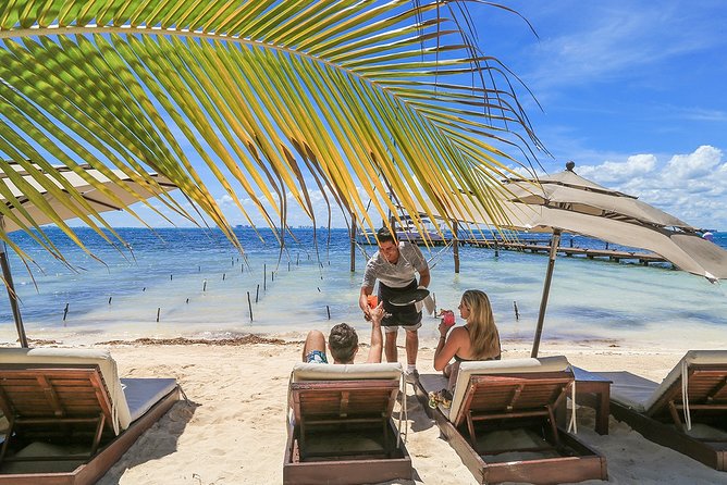 Isla Mujeres luxury catamaran with premium open bar and lunch - Getting oriented: swim rules, wristbands, and how you avoid confusion