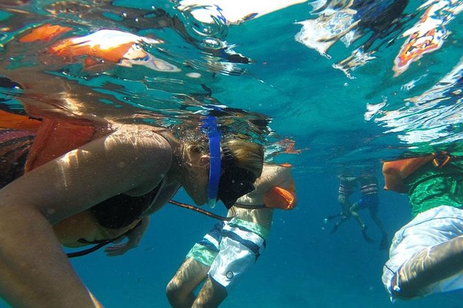Isla Mujeres, Snorkel, Lunch & Pick Up from Cancun to P.Morelos - Ixchel Temple, Underwater Sculpture Garden, and Weather Flexibility