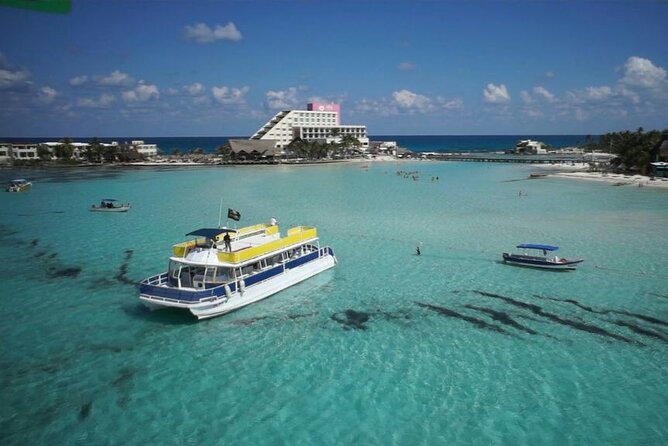 Isla Mujeres Unlimited! enjoyable party with transportation - A Party Catamaran Day Trip to Isla Mujeres With Real Time on the Water