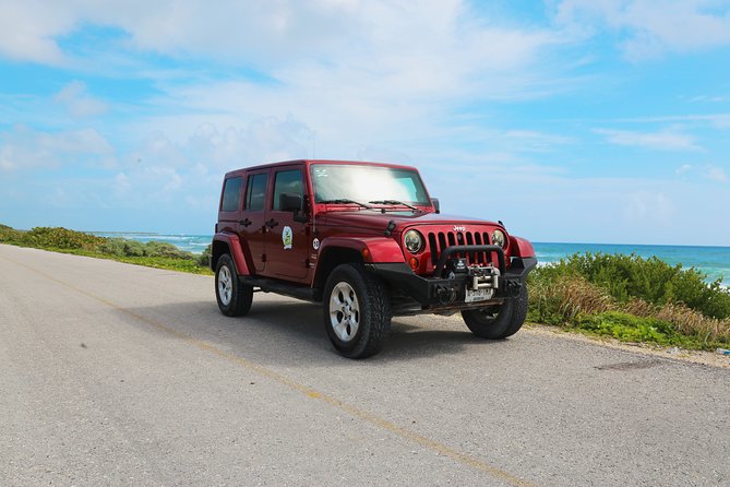 Jeep Exploration & All Inclusive Tortugas Beach Break (Private) - Stop 0: the drive around Cozumel for traditions and highlights