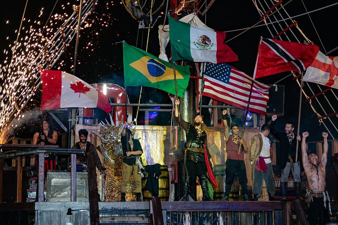 Jolly Roger Pirate Show and Dinner in Cancun - Check-In at Punta Sam and The Real Timing of the Evening