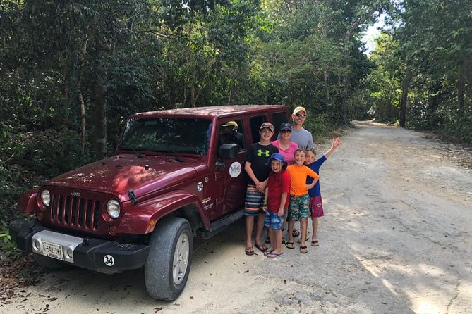 Jungle Jeep Adventure to Mayan Caves, Cenote and Snorkel - Cozumel by Jeep: what this 5-hour adventure feels like
