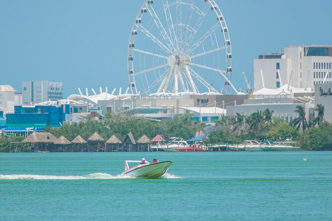 Jungle Tour & Snorkel at Punta Nizuc Reef , Underwater museum - Taking the wheel through mangroves on a real lagoon cruise