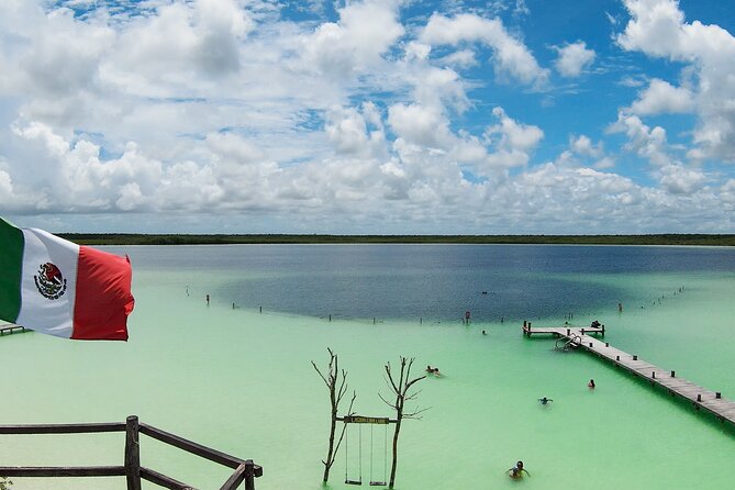 Kaan Luum and Cenotes and Mayan Traditions from Riviera Maya - Kaan Luum Lagoon: where the water actually looks good