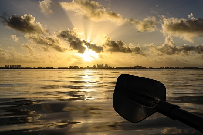 Kayak Tour at Sunset in Cancun - Workout level: relaxing at times, real paddling other times