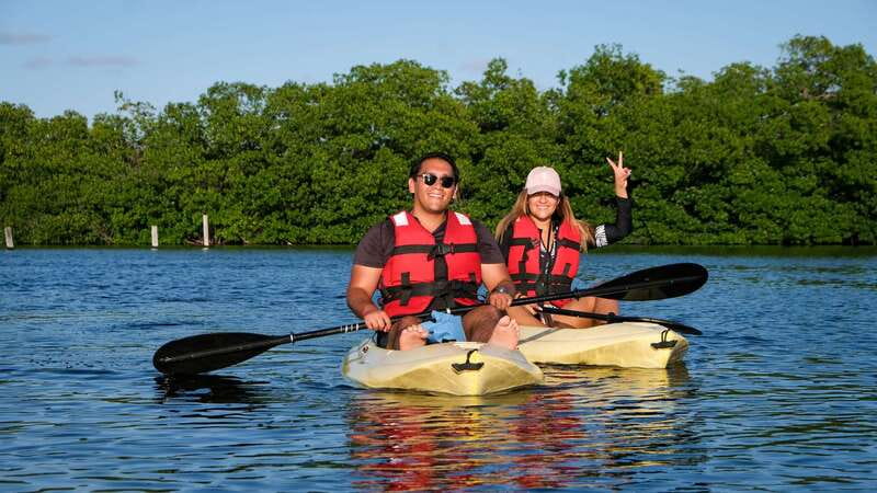 Kayak Tour in Cancun with Photos included - Cancun kayaking, not the beach, in Nichupté Lagoon