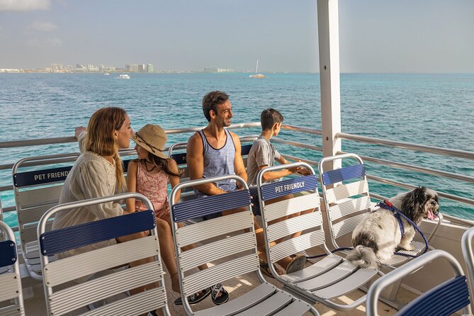 Luxury FERRY Xcaret: From Cancun to Isla Mujeres - Round-trip ticket flexibility, and the Scenic Tower add-on