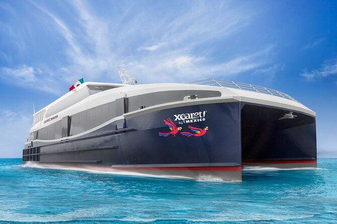 Luxury FERRY Xcaret: From Playa del Carmen to Cozumel - Key things to know before you book