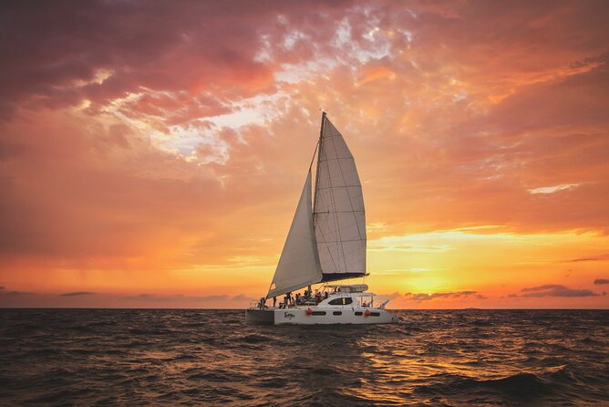 Luxury Sunset Cruise from Riviera Maya - Luxury catamaran at golden hour: what you’re actually buying