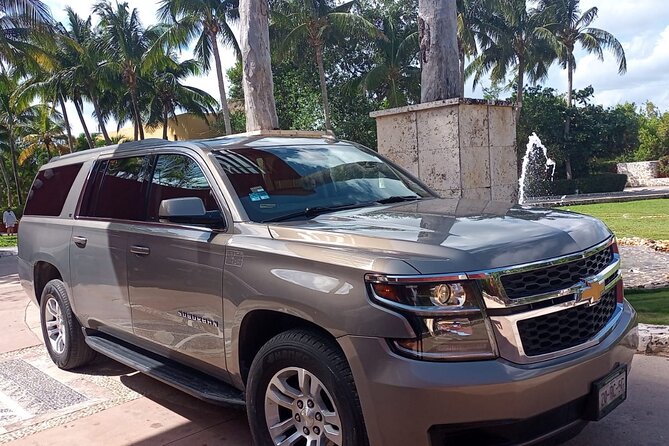 Luxury SUV Private Transfer – Cancun Airport ↔ Playa del Carmen - Cancun Airport to Playa del Carmen by luxury SUV: the core idea