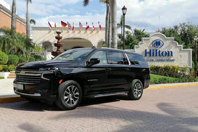 Luxury SUV Private Transfer – Cancun Airport ↔ Playa del Carmen - Duration reality: 45 minutes to 1 hour