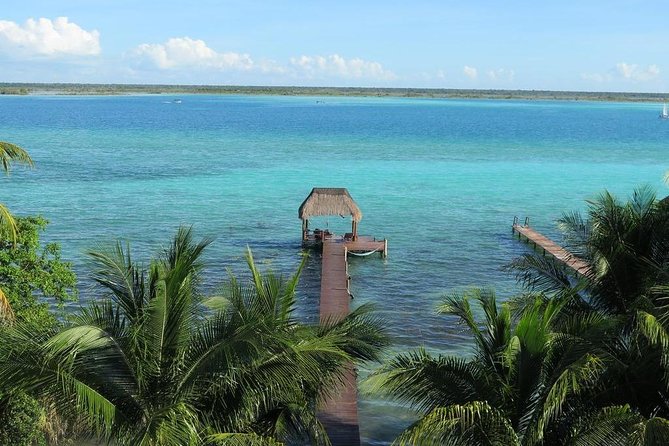 Magical BACALAR TOUR with Pontoon Boat ride. (Transportation + Breakfast + Food) - Bacalar Town lunch and the San Felipe Fort viewpoint