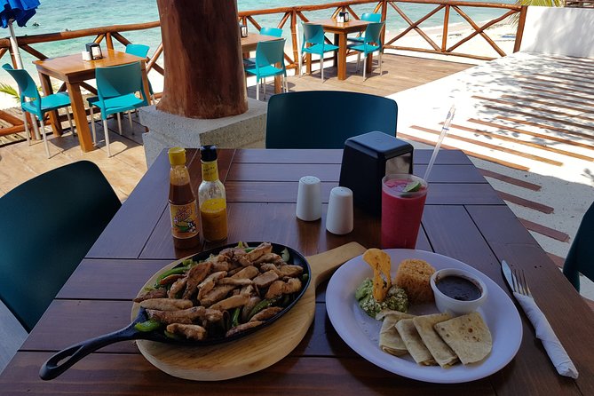 Mayan Ruins and Beach Time - Tortugas snorkel center and beach bar: gear, lunch, and time in the water