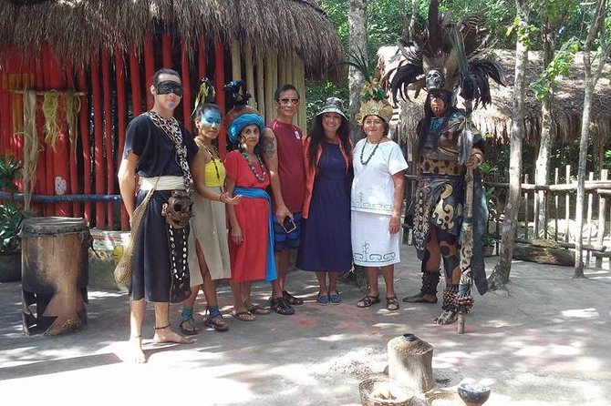 Mayan Village and Tequila Tour - Pueblo del Maiz: the interactive pre-Hispanic park with dancers, ceremony, and photos