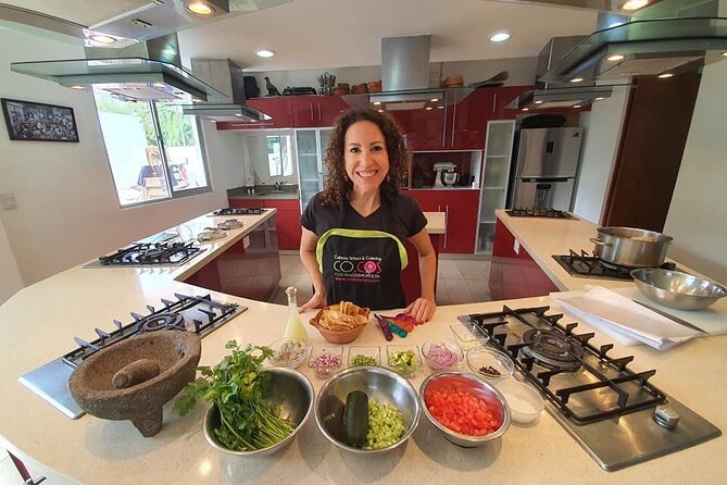 Mexican Cooking Class 1 or 3 Courses Tequila and Mezcal Tasting - Pepper and Sauce Education That Makes the Food Click