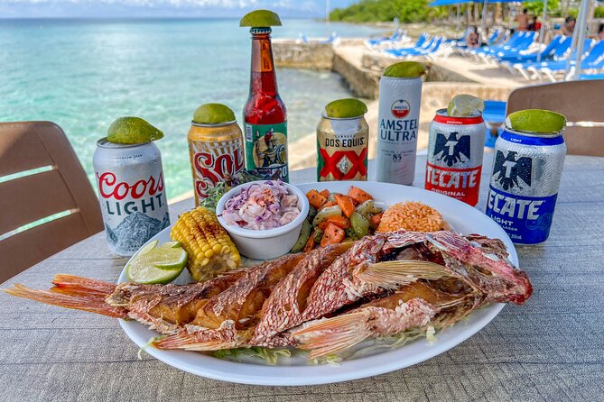 Money Bar All Inclusive Experience with Transportation - Beach comfort: lockers, restrooms, loungers, umbrellas