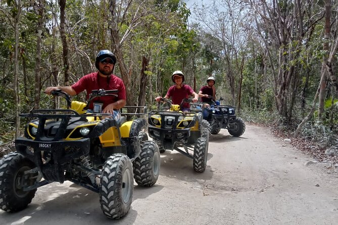Off Road ATV Tour with Caverns, Cedral & Beach Time with Transfer - Tequila Tasting: Included, Fun, and Still Optional