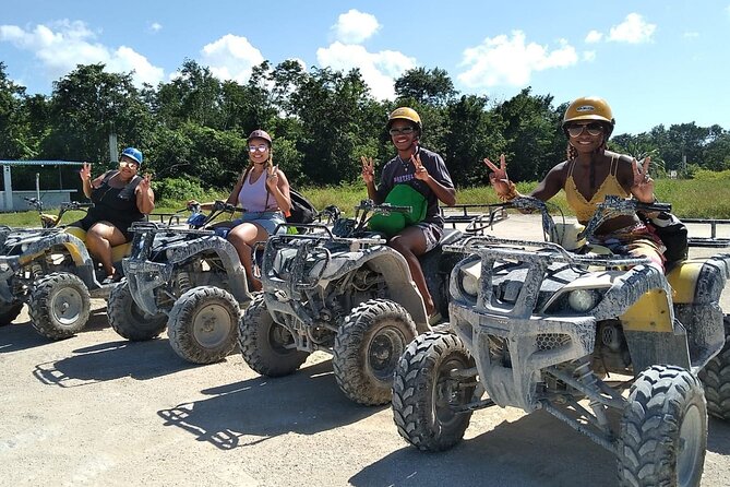 Off Road in Cozumel with ATVs, El Cedral Ruins and Cenote - Cenote Jade swimming: cool water, bats, and smart jump rules