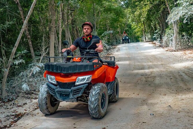 Off Road Ride to El Cedral town and Cenote Jade on ATVs - El Cedral town and ruins: history, walking, and real village energy