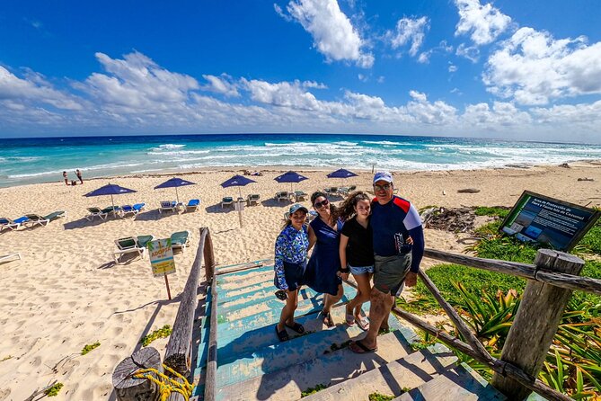 Otoch Mayan Experience Tour: Cultural & Historical Adventure - Playa Publica San Martin: quiet beach time on Cozumel’s east side