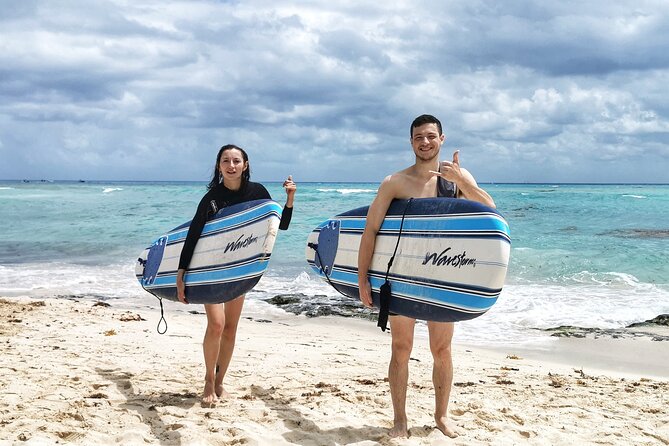 Paddleboard Rental At Certified SUP School Playa Center - First steps at Aloha Paddle Club, where check-in is almost part of the fun