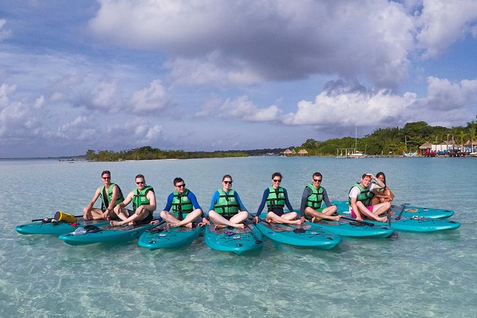 Paddleboarding and/or kayaking tour at sunrise in the lagoon of Bacalar - Price and value: what $28 buys you in Bacalar