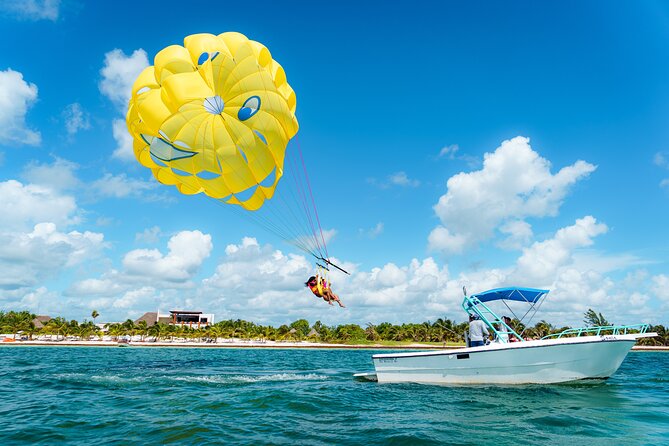 Parasailing & Beach Club with Transportation In Riviera Maya - Maroma Beach Break: Your Included Time on the Sand