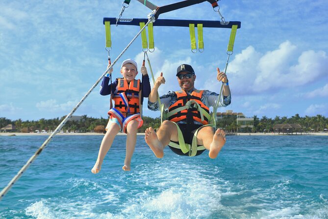 Parasailing & Beach Club with Transportation In Riviera Maya - Hotel Pickup Across Cancun and Riviera Maya, Plus the Meeting Moment
