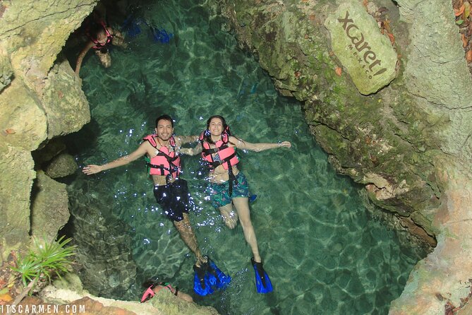 Park Xcaret Plus with Transportation from Cancun and Riviera Maya - Underground rivers and water activities: the part you should not miss