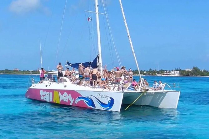 Party On Sailing Cruise to Isla Mujeres from Cancun - A Party Catamaran That Still Gives You Isla Mujeres Time