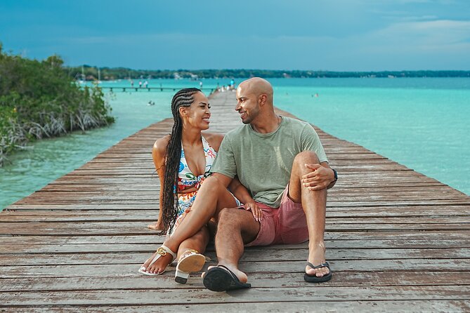 Photography and Filming with drone and camera - A private Bacalar photo session with drone shots