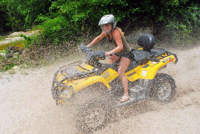 Playa del Carmen: ATV Xtreme & Zipline Experience - From Your Hotel to Aventuras Mayas, Pickup and Group Flow
