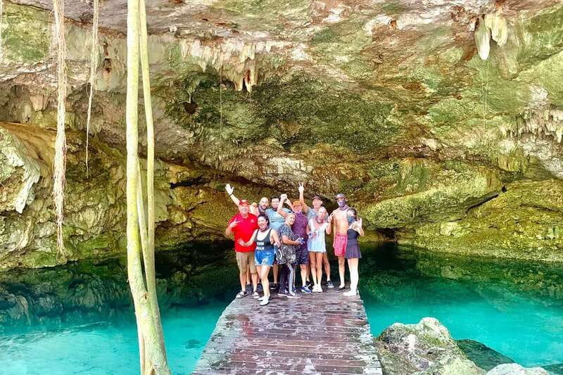 Playa Del Carmen: Cenote & Mayan Village Tour by Buggy - Getting picked up and briefed, then heading to the buggy base