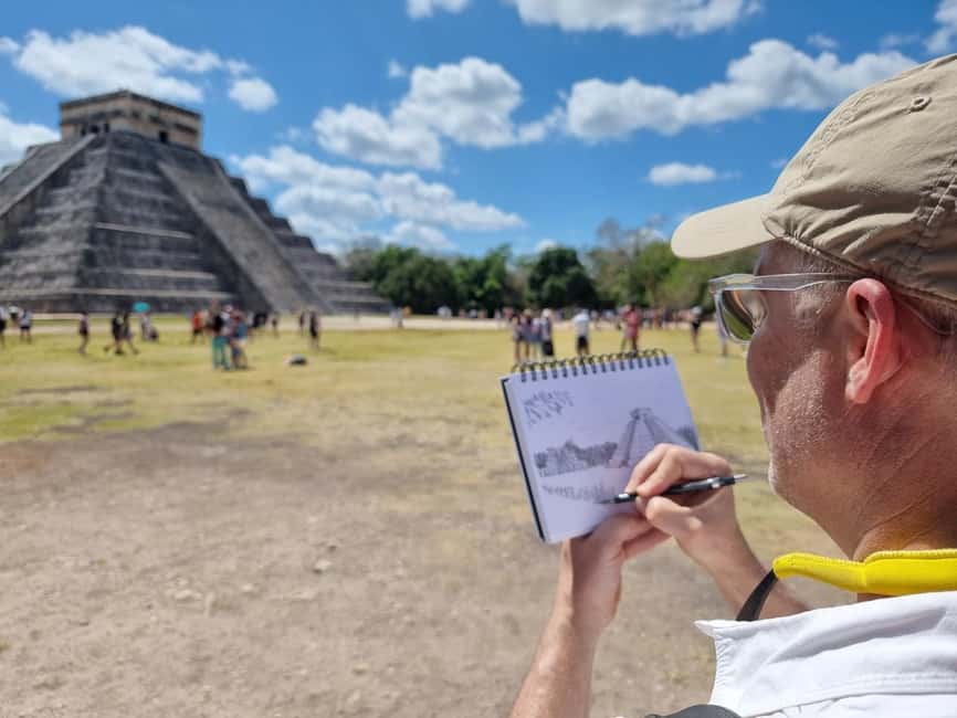 Playa del Carmen: Chichen Itza Early Tour with Expert Guide - Chichén Itzá on foot: Kukulkan, the ball court, and your guided route
