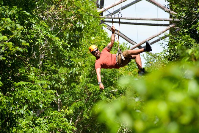 Playa del Carmen Jungle Tour: Tulum, Cenote Snorkeling, Ziplining and Lunch - Stop 2: Tulum Archaeological Site Overlooking the Sea
