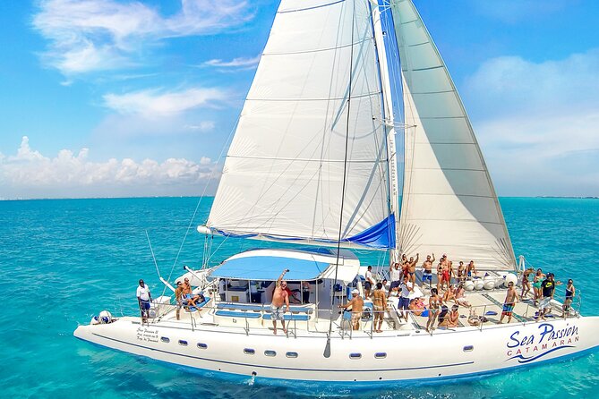 Private Catamaran from Cancun to Isla Mujeres | For up to 100 pp - Drinks, Crew Energy, and the Kind of Service That Changes the Day