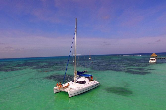 Private Catamaran from Cancun to Isla Mujeres | For up to 25 ppl - Stop 2: Playa Norte Swim Break on Isla Mujeres