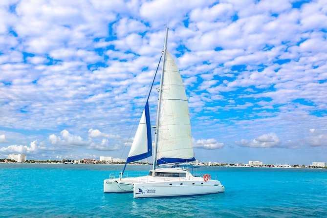 Private Catamaran from Cancun to Isla Mujeres | For up to 30 pp - Why this private catamaran Cancun to Isla Mujeres day feels special