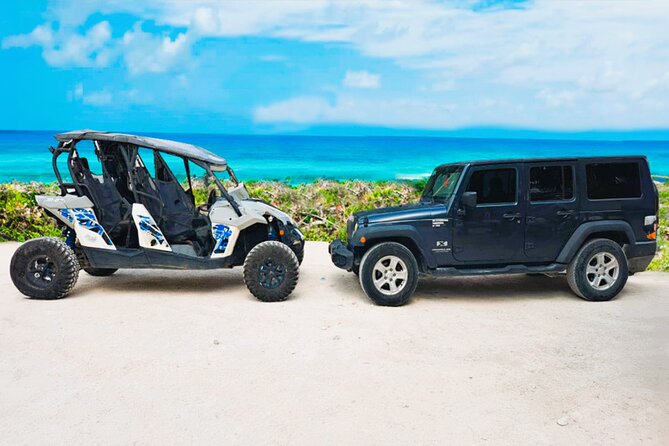 Private Jeep and 4x4 Polaris RZR Tour with Mexican Lunch - Playa San Martín break, a calm beach pause