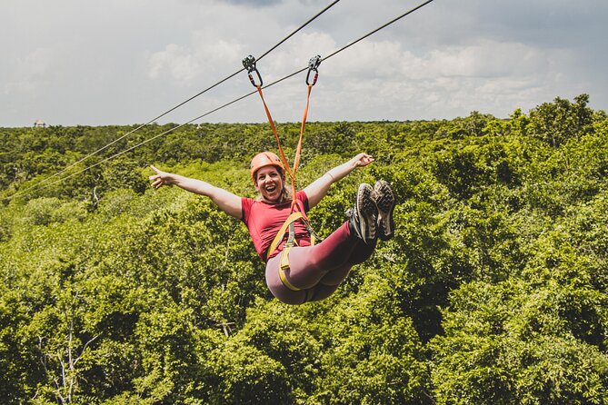 Private Jungle Adventure tour: Zipline + Rappel + Cenote - Zipline Through the Jungle Canopy: Fast Views, Real Nerves