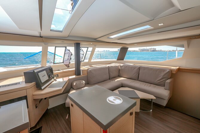 Private Luxury Catamaran Cancun to Isla Mujeres | For up to 30 pp - The sailing stretch: how to use the time on deck