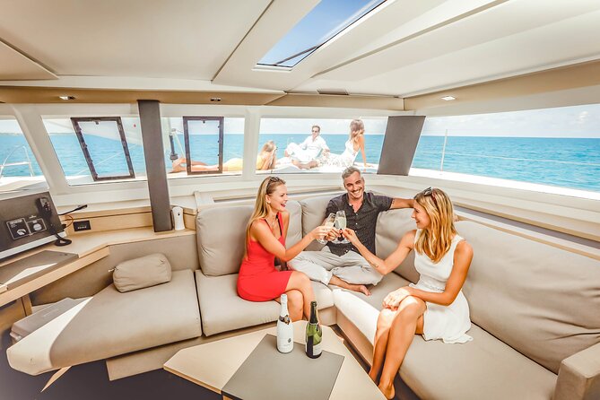 Private Luxury Catamaran Cancun to Isla Mujeres | For up to 30 pp - Isla Mujeres free time option: one hour to explore your way