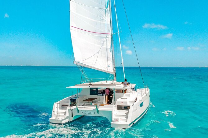 Private Luxury Catamaran Cancun to Isla Mujeres | For up to 30 pp - Crew service: names that keep showing up for the right reasons