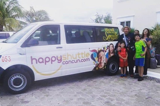 Private Roundtrip Transportation from Cancun Airport to Playa del Carmen - Green-shirt greeter at CUN, not a random crowd