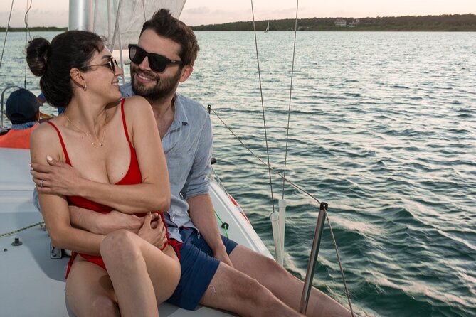 Private Sailboat + Captain for a Day Experience - Lake Bacalar stop: colors, birds, and the no-rush feeling